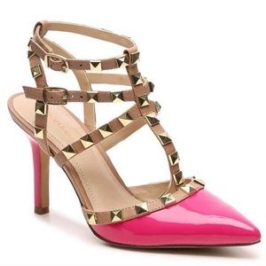 BCBGeneration Darron Studded Pump Pink Heels in Size 6